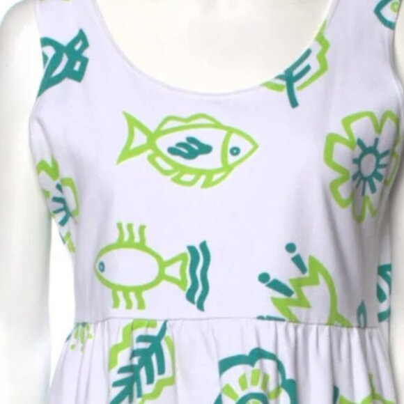 Diane von Furstenberg Printed Long Dress - Picture 2 of 4